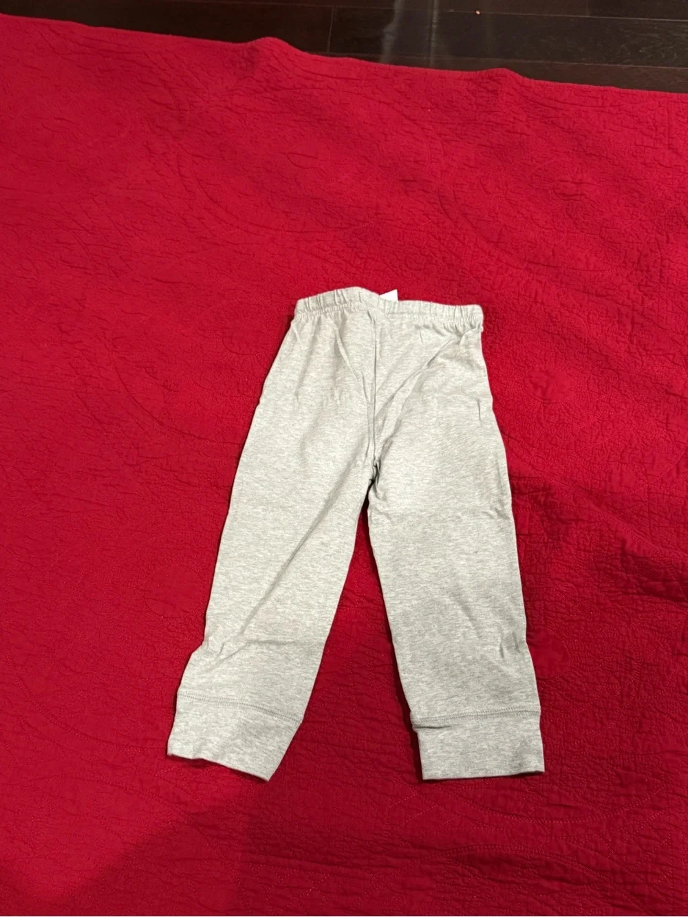 GAP Light Gray Toddler Zip Hoodie with Navy Logo